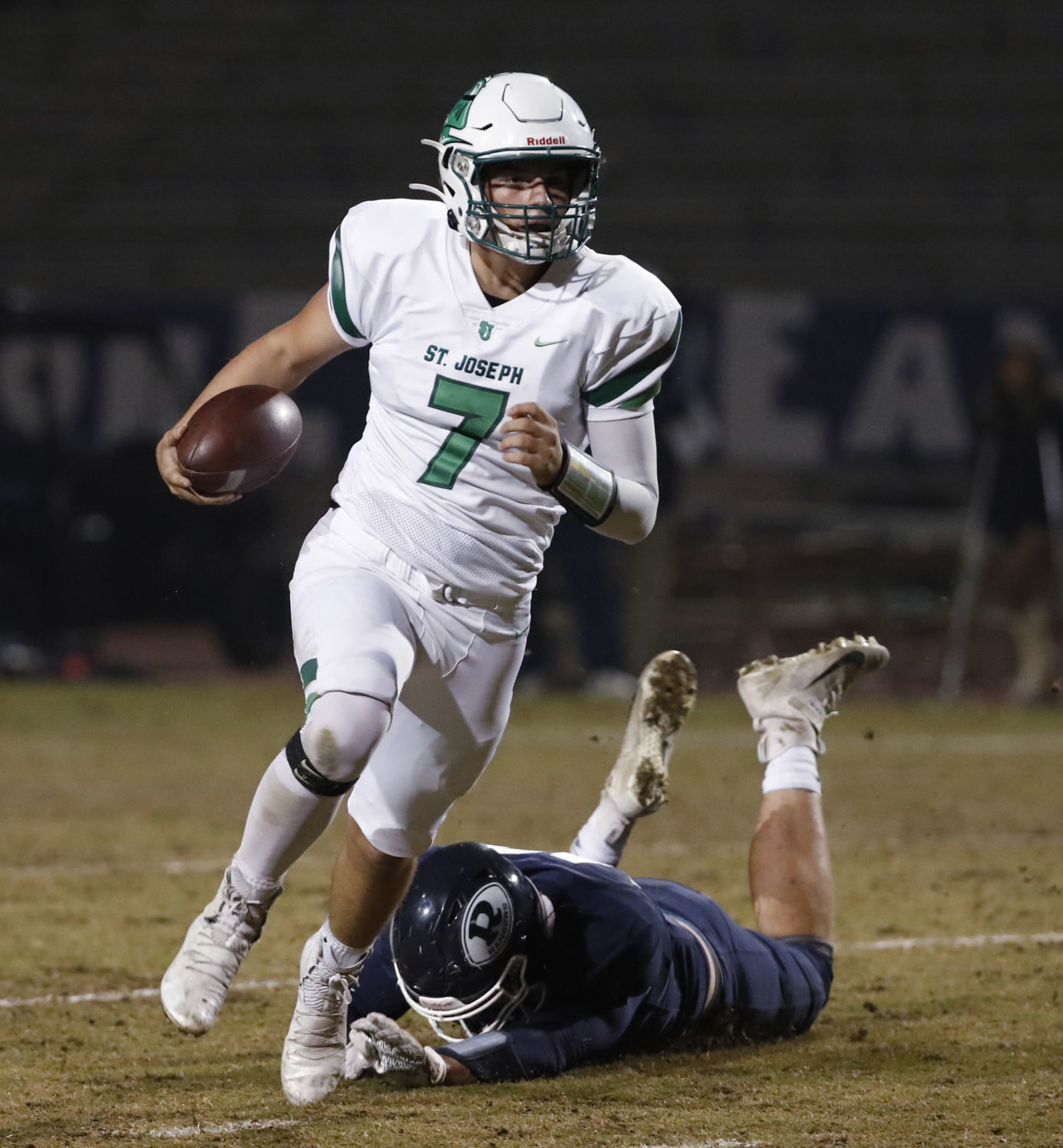 St. Joseph versus Redwood CIF Football Matchup